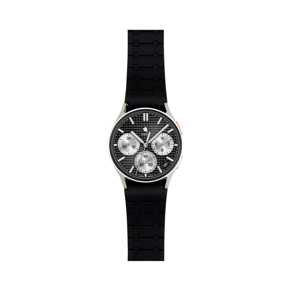 캘릭스 갤럭시워치 20mm 실리콘 마그네틱 스트랩 차콜 블랙(CALYX Galaxy Watch 20mm Silicone Magnetic Strap Charcoal Black)