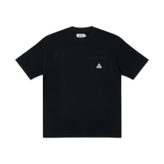 Palace Waffle Overlock T-Shirt Black - 22SS