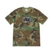 Supreme Who The Fuck T-Shirt Woodland Camo - 19SS