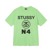 Stussy Pigment Dyed Stussy No.4 T-Shirt Green