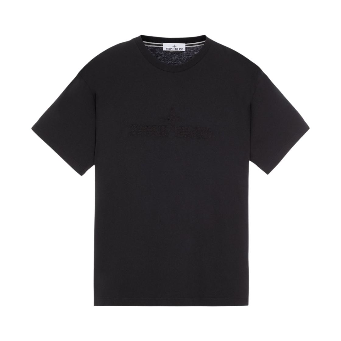 스톤 아일랜드 21560 코튼 저지 가먼트 다이드 티셔츠 블랙 - 22FW(Stone Island 21560 Cotton Jersey Garment Dyed T-Shirt Black - 22FW) - 1