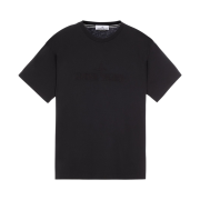 Stone Island 21560 Cotton Jersey Garment Dyed T-Shirt Black - 22FW