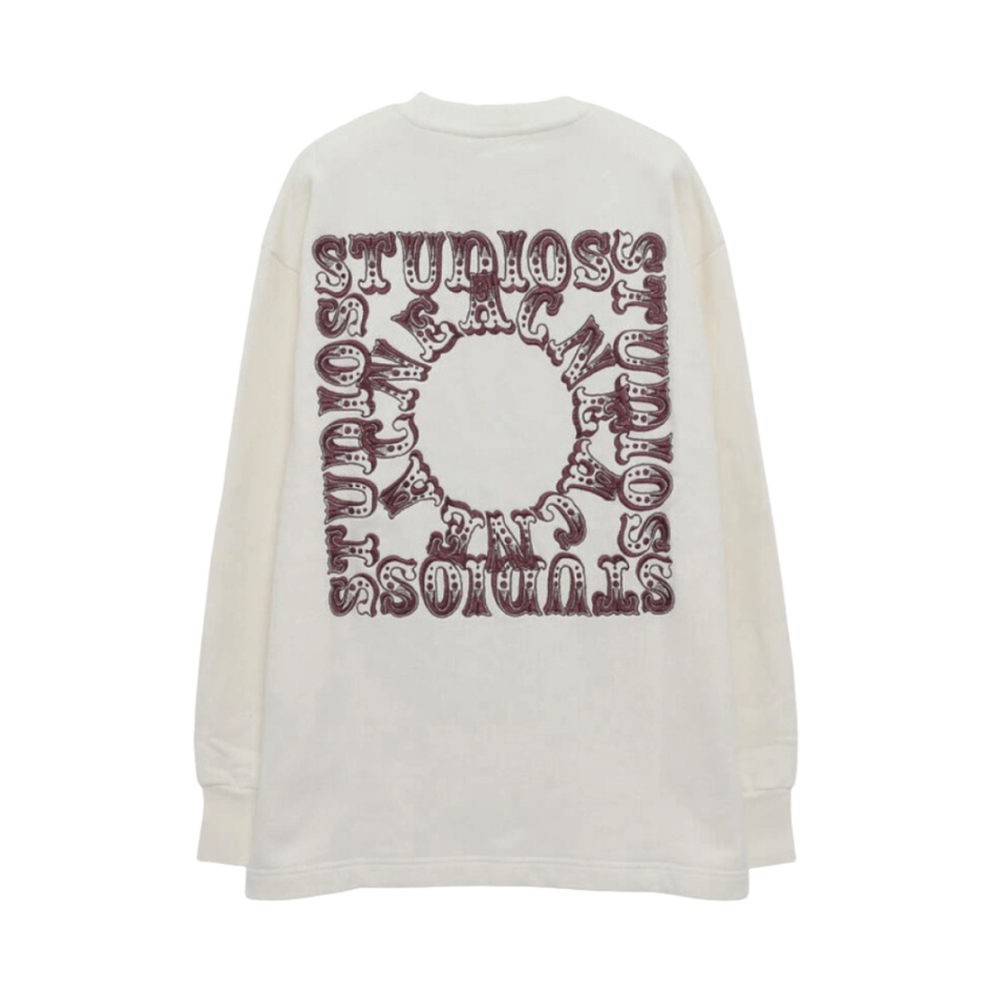 아크네 스튜디오 크루넥 스웨트셔츠 오프 화이트(Acne Studios Crewneck Sweatshirt Off White) - 1