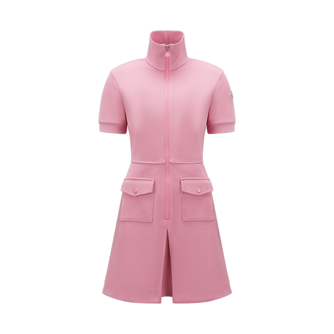 (W) 몽클레르 폴로 드레스 캔디 핑크 - 23SS((W) Moncler Polo Dress Candy Pink - 23SS) - 1