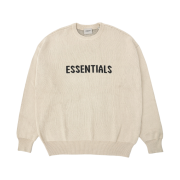 Essentials Knit Pullover Sweater Linen - Ssense Exclusive