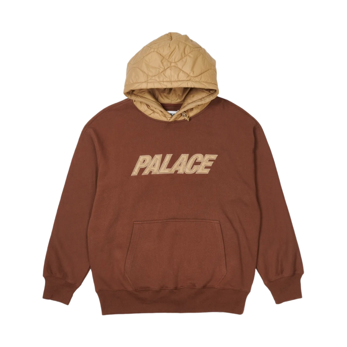 팔라스 배플드 후드 브라운 - 22FW(Palace Baffled Hood Brown - 22FW) - 1