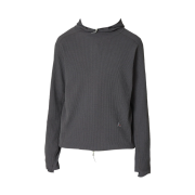 Roa Thermal Waffle Hoodie Asphalt
