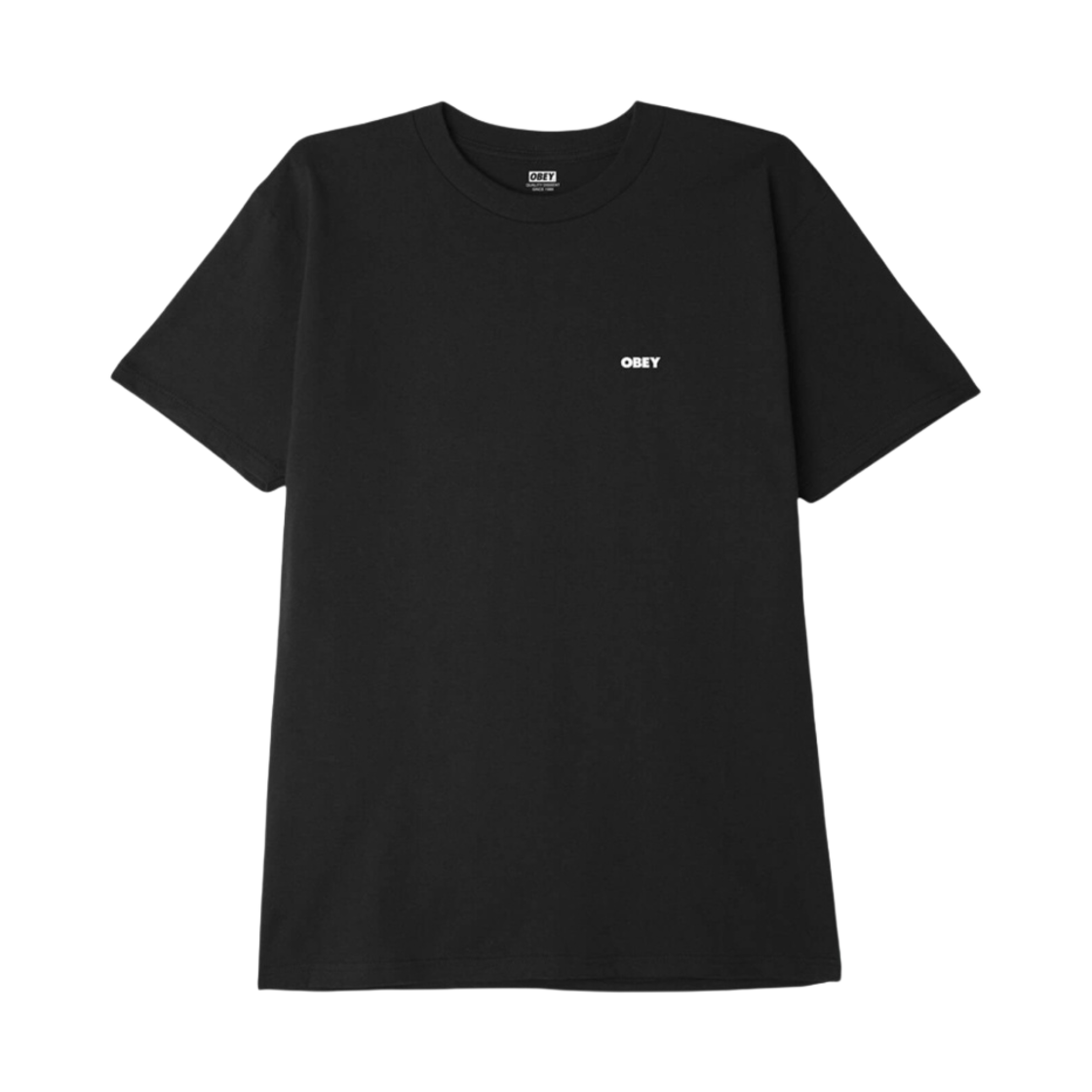 오베이 볼드 오베이 2 클래식 티셔츠 블랙(Obey Bold Obey 2 Classic T-Shirt Black) - 2