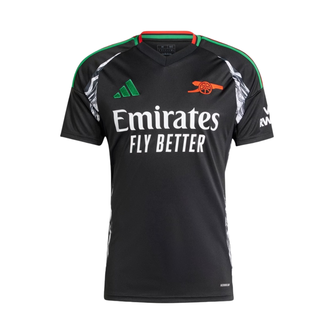 아디다스 아스널 2024/25 어웨이 저지 블랙 - KR 사이즈 (논 마킹 버전)