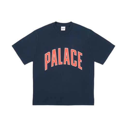 Palace Athletic Heavy T-Shirt Navy - 24FW
