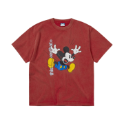 Thisisneverthat x Disney Mickey Jumping T-Shirt Red