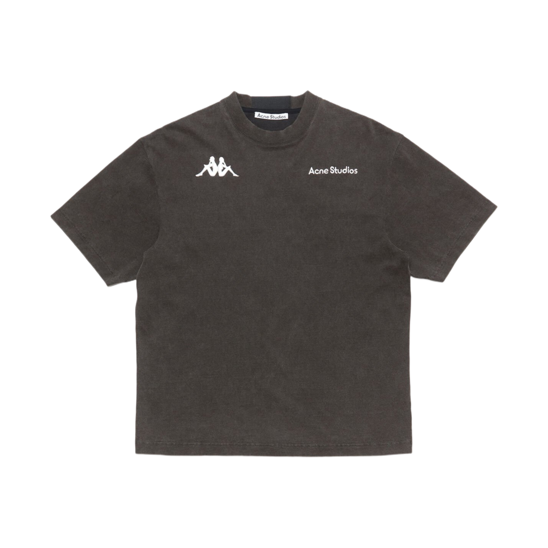 아크네 스튜디오 x 카파 숏슬리브 로고 티셔츠 블랙(Acne Studios x Kappa Short Sleeve Logo T-Shirt Black)