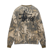 Stussy Basic Stock Thermal LS T-Shirt Relic Camo