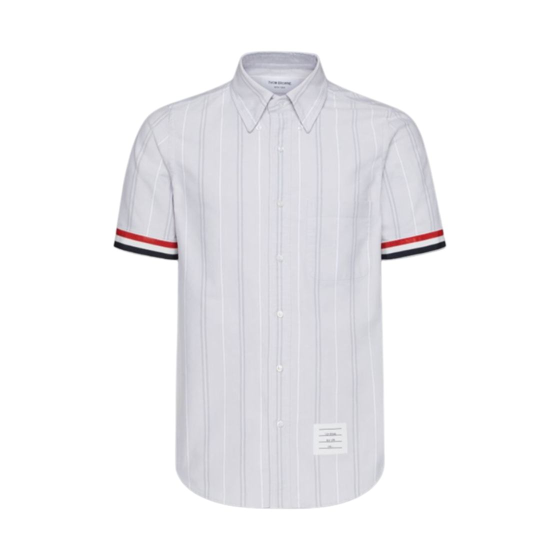 MWS245A-F0789-035 Thom Browne Oxford Straight Fit Shirt Grey