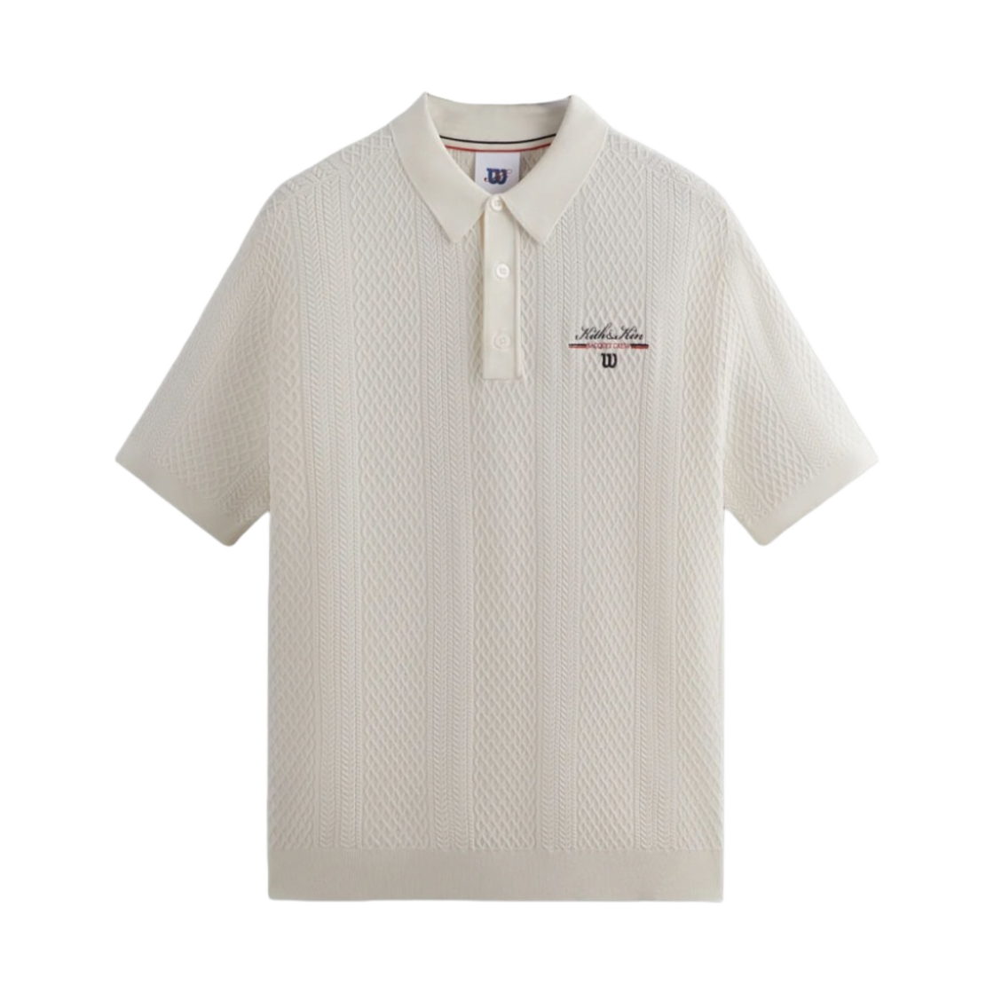 키스 x 윌슨 에식스 스웨터 폴로 브라이트 화이트(Kith x Wilson Essex Sweater Polo Bright White) - 1