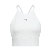 HDEX Womens Support Halterneck Bra Top White