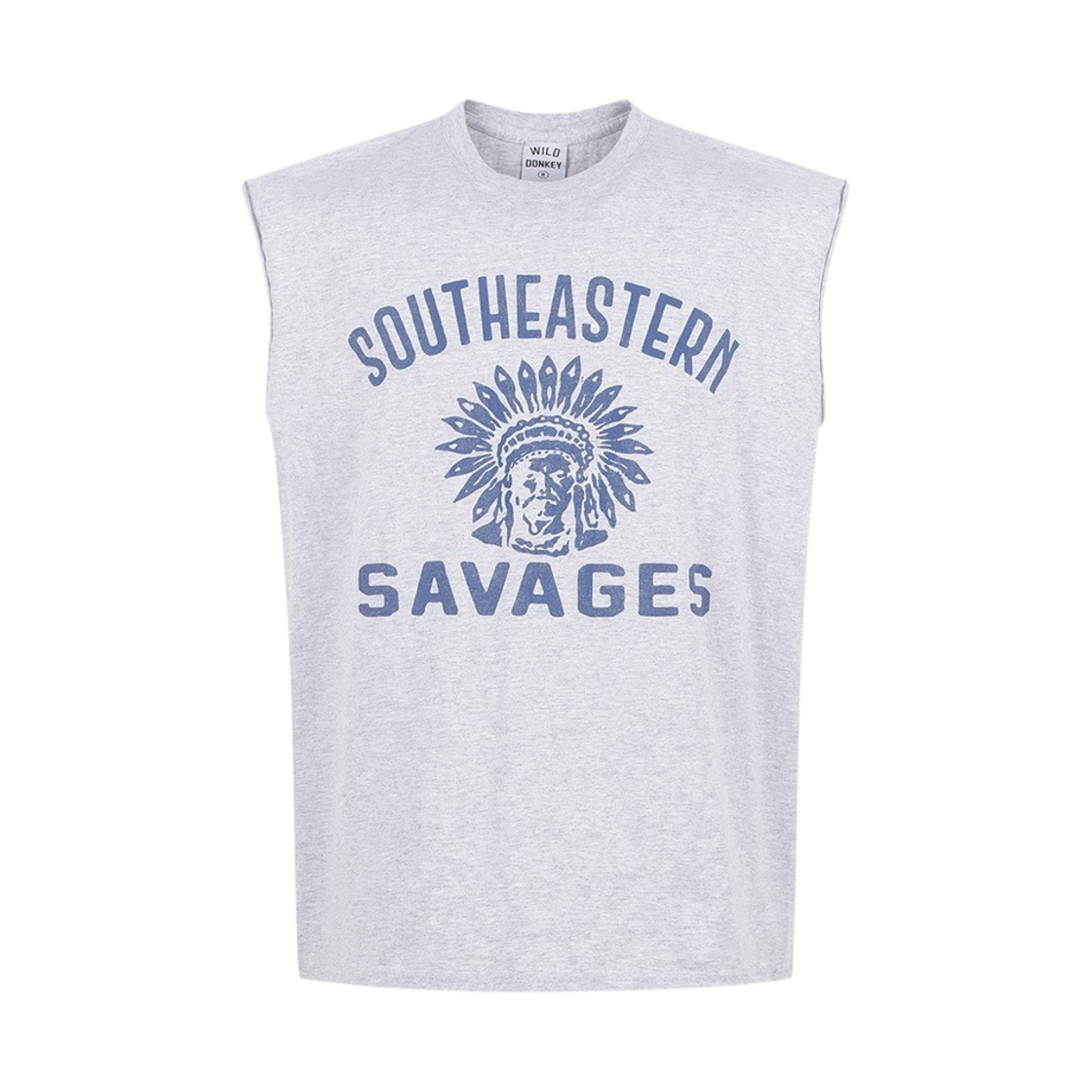 와일드 동키 세비지스 티셔츠 헤더 그레이(Wild Donkey Savages T-Shirt Heather Grey)