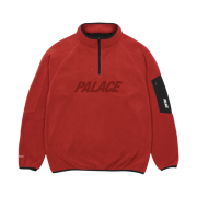 Palace Polartec 1/4 Zip Red - 21SS