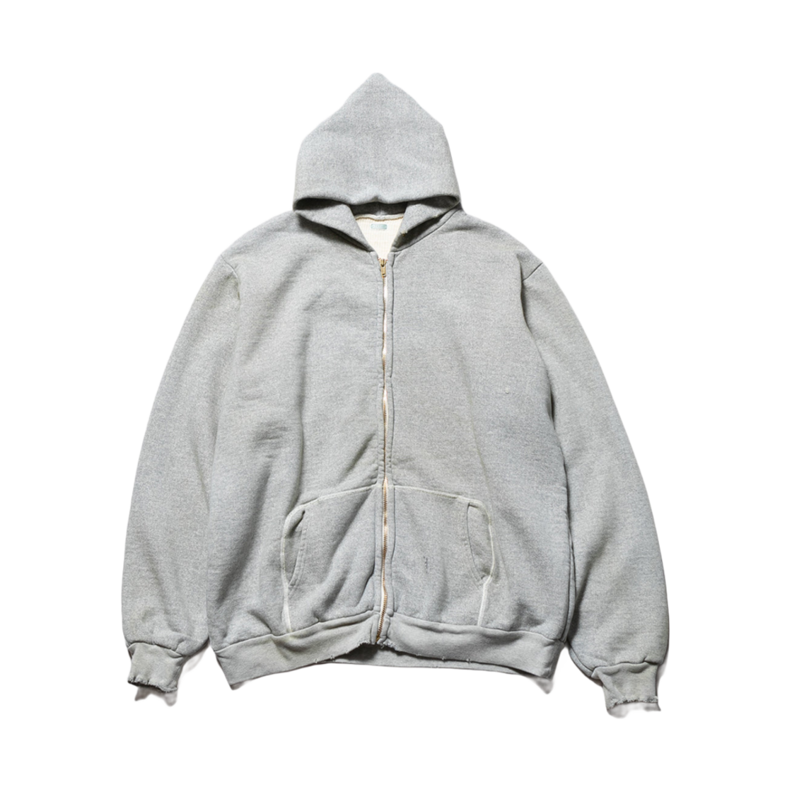 아프레쎄 빈티지 집업 스웨트 후드 애쉬 그레이 - 24FW(A.Presse Vintage Zip Sweat Hoodie Ash Gray - 24FW) - 1