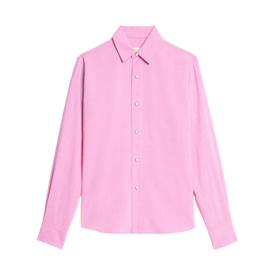 (W) 아미 웨스턴 셔츠 캔디 핑크((W) AMI Western Shirt Candy Pink) - 1