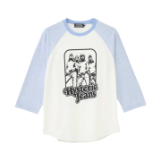 Hysteric Glamour Hysteric Jeans 3/4 Sleeve T-Shirt Blue
