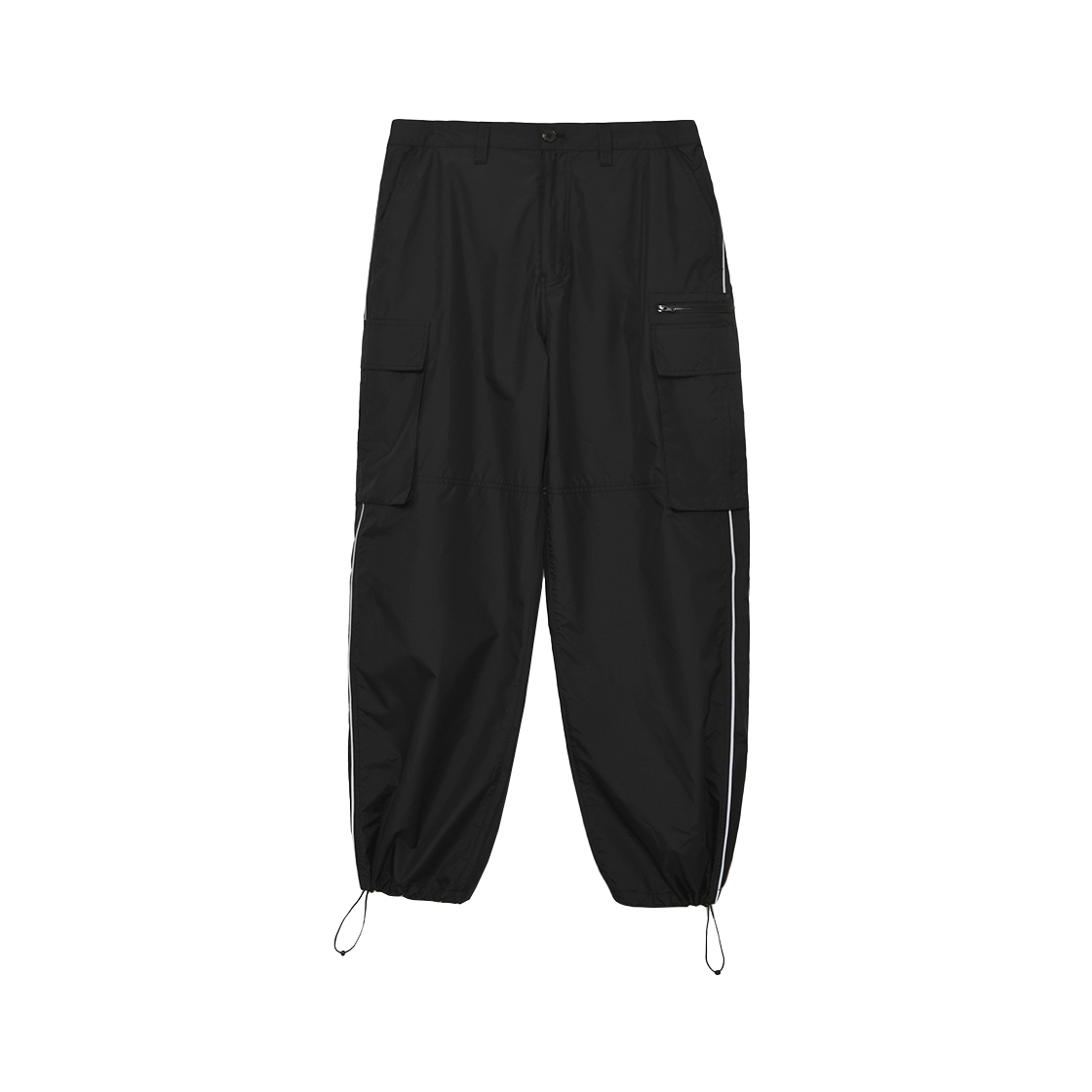 PD05PT2001BK Phyps Dept Piping Cargo Pants Black