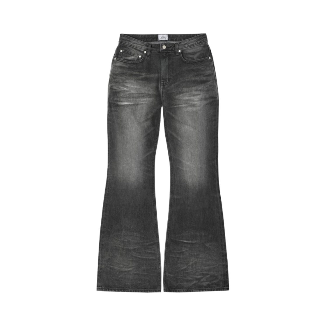 엠제이디 플레어 데님 팬츠 블랙(MJD Flared Denim Pants Black)