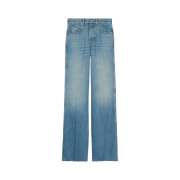 (W) Gucci Washed Denim Pant Blue