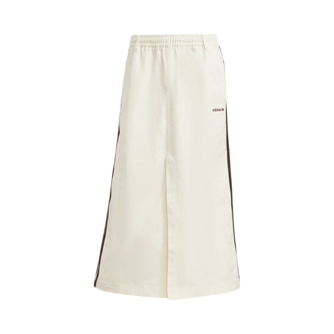 (W) 아디다스 코튼 트윌 미디 스커트 오프 화이트 - KR 사이즈
