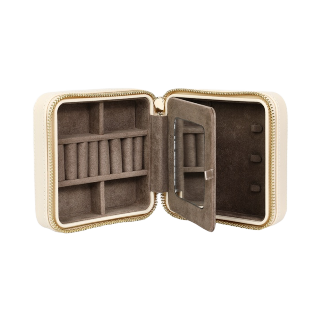 울프 1834 캐롤라인 집 케이스 아이보리(Wolf 1834 Caroline Zip Case Ivory) - 2