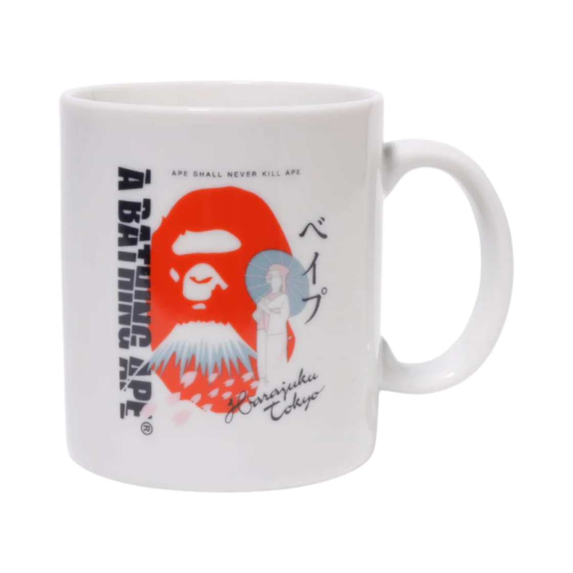 - BAPE Japan Souvenir Mug #1 White