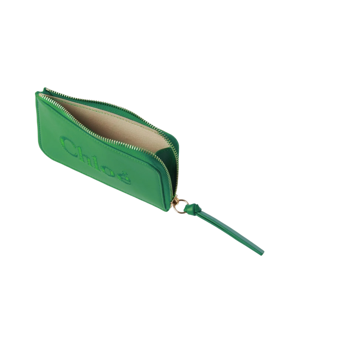 끌로에 센스 스몰 동전 지갑 팝 그린(Chloe Sense Small Coin Purse Pop Green) - 3