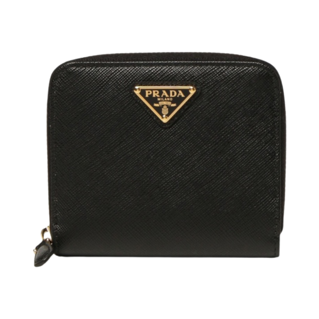 프라다 사피아노 레더 반지갑 블랙(Prada Small Saffiano Leather Wallet Black) - 1