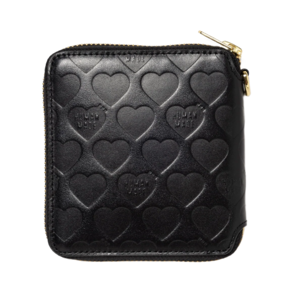HUMAN MADE Leather Wallet black 二つ折り財布 휴먼 메이드 레더 집 월렛 블랙 | Human Made | KREAM