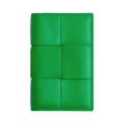 Bottega Veneta Flap Card Case Parakeet