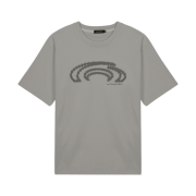 Art of Field Big Symbol Short Sleeve T-Shirt Light Gray