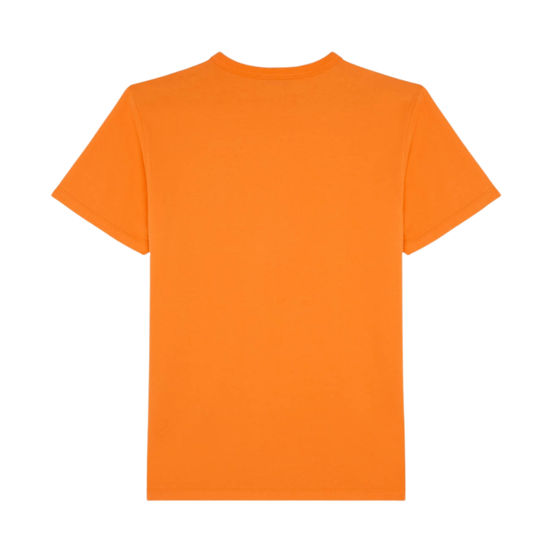 메종 키츠네 칠랙스 폭스 패치 클래식 티셔츠 네온 오렌지(Maison Kitsune Chillax Fox Patch Classic T-Shirt Neon Orange) - 2