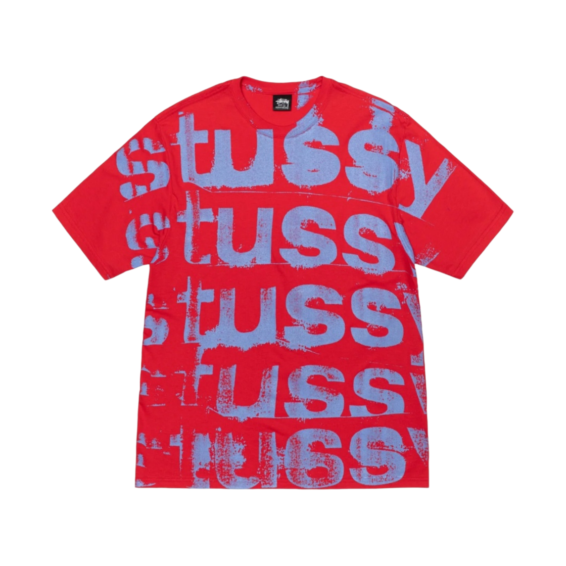 스투시 스탬프 티셔츠 레드(Stussy Stamp T-shirt Red) - 1