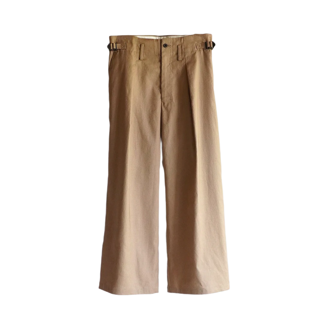 ANC-PT39-A-1 Ancellm L/P Wide Slacks Beige
