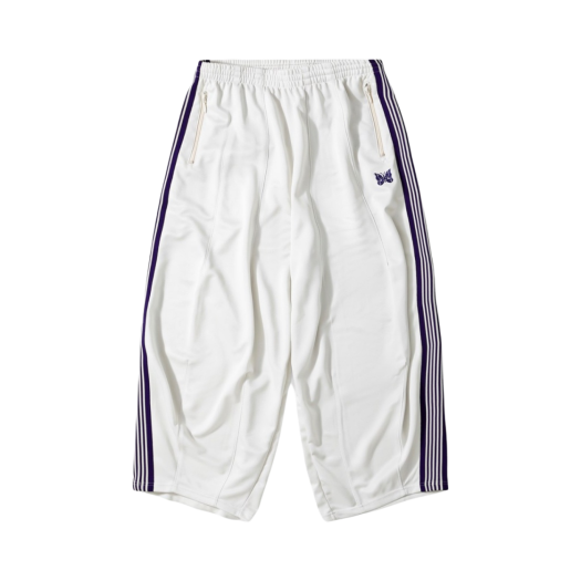 MR290A Needles H.D. Track Pants Poly Smooth Ice White
