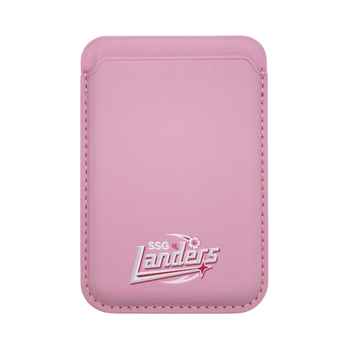 SSG 랜더스 벚꽃 에디션 마그네틱 카드 지갑 핑크(SSG Landers Cherry Blossom Edition Magnetic Card Wallet Pink)