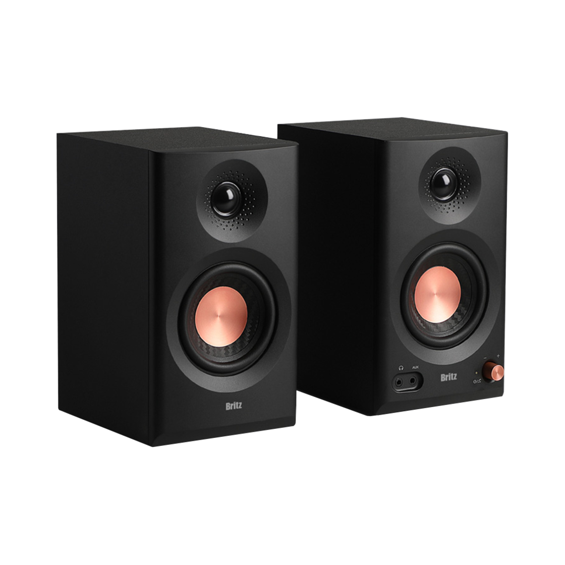 브리츠 BR-Monitor5 블루투스 스튜디오 모니터 스피커 블랙(Britz BR-Monitor5 Bluetooth Studio Monitor Speaker Black)