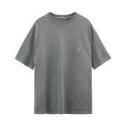Polyteru Human Index Human Regular 1/2 T-Shirt Dyed Gray