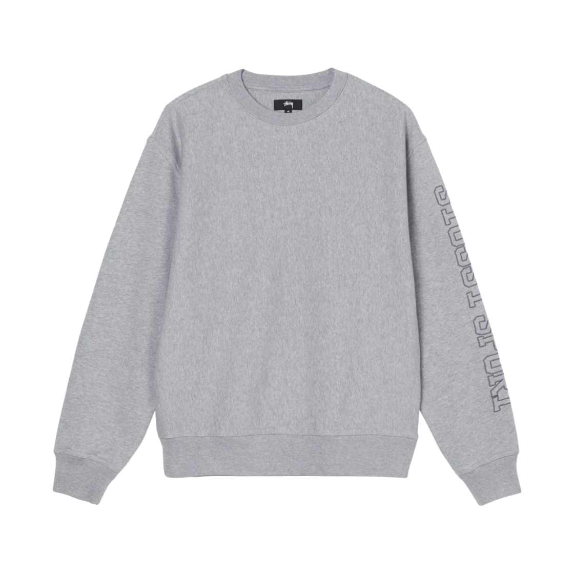 스투시 스포츠 자수 크루넥 그레이 헤더(Stussy Sport Embroidered Crew Grey Heather) - 1