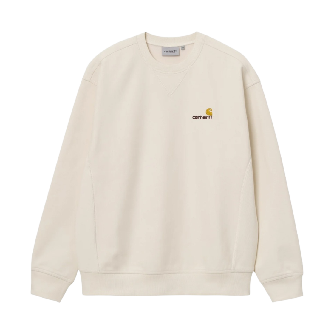 I025475-05-XX Carhartt WIP American Script Sweatshirt Natural