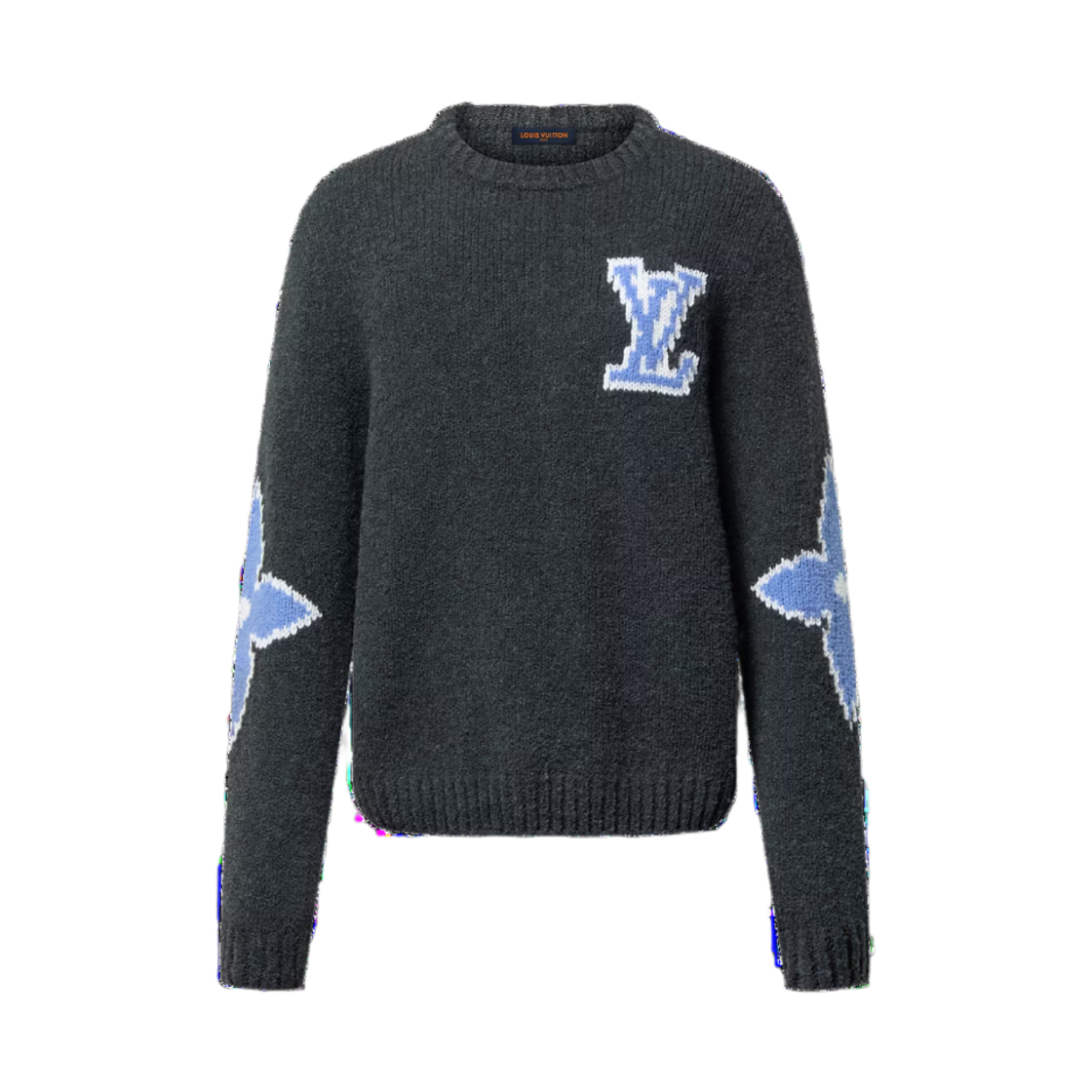 루이비통 청키 울 블렌드 풀오버 볼캐닉 애쉬(Louis Vuitton Chunky Wool Blend Pullover Volcanic Ash)