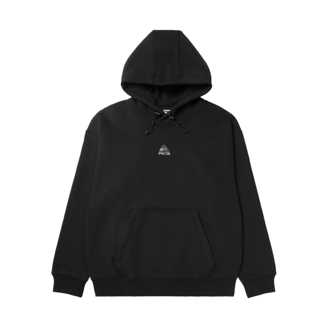 나이키 ACG 써마핏 플리스 풀오버 블랙 앤트러사이트 - 아시아(Nike ACG Therma-Fit Fleece Pullover Hoodie Black Anthracite - Asia)