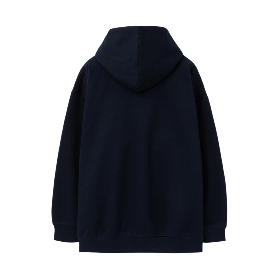 우영미 슬리브 스트링 디테일 후드 티셔츠 네이비 - 24SS(Wooyoungmi Sleeve String Detail Hooded T-Shirt Navy - 24SS) - 2