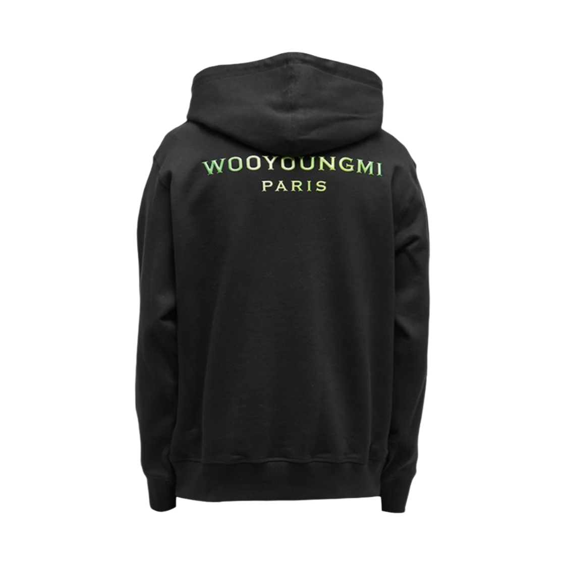 ☆2025 SS☆ブラックバックロゴフーディ/WOOYOUNGMI☆ Black Back Logo Hoodie - WOOYOUNGMI