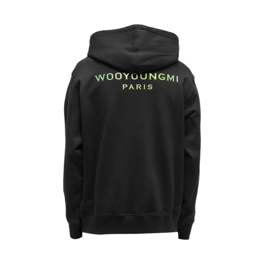 【Wooyoungmi】Swaying Flower Hoodie/2色 WOOYOUNGMI Black Swaying Flower Hoodie Wooyoungmi